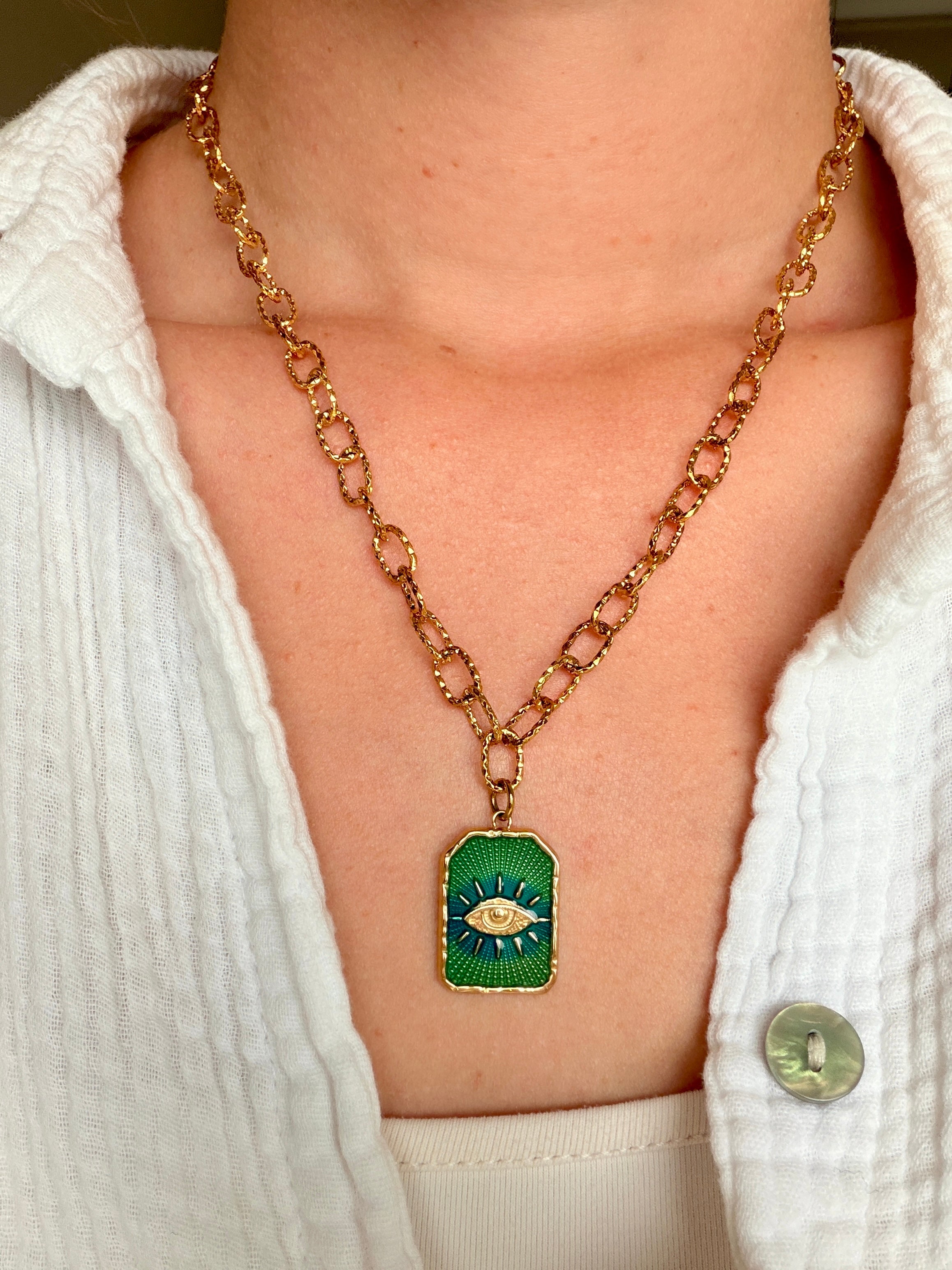 Collier ✧ Protection Éveil de lumière
