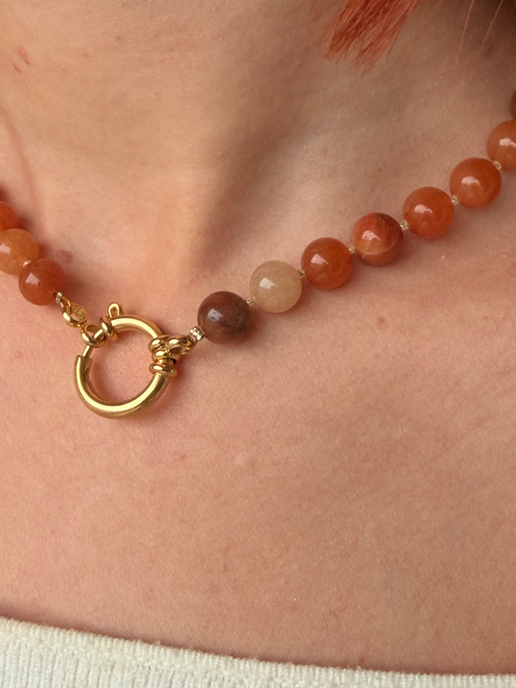 Collier ✧ confiance et Énergie Éveil de lumière