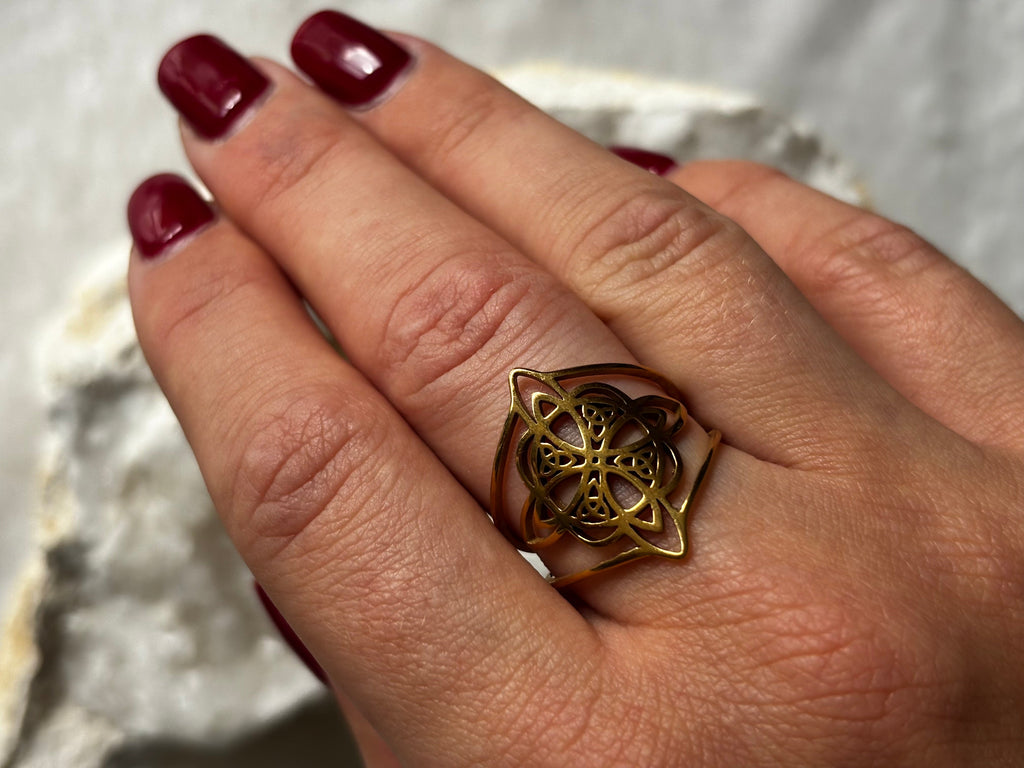 Bague Noeud de sorcière Éveil de lumière