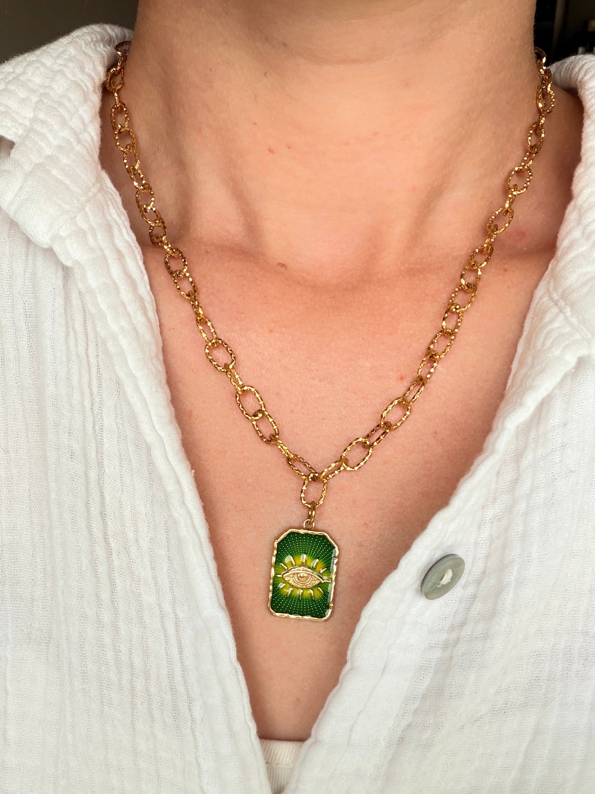 Collier ✧ Protection Éveil de lumière
