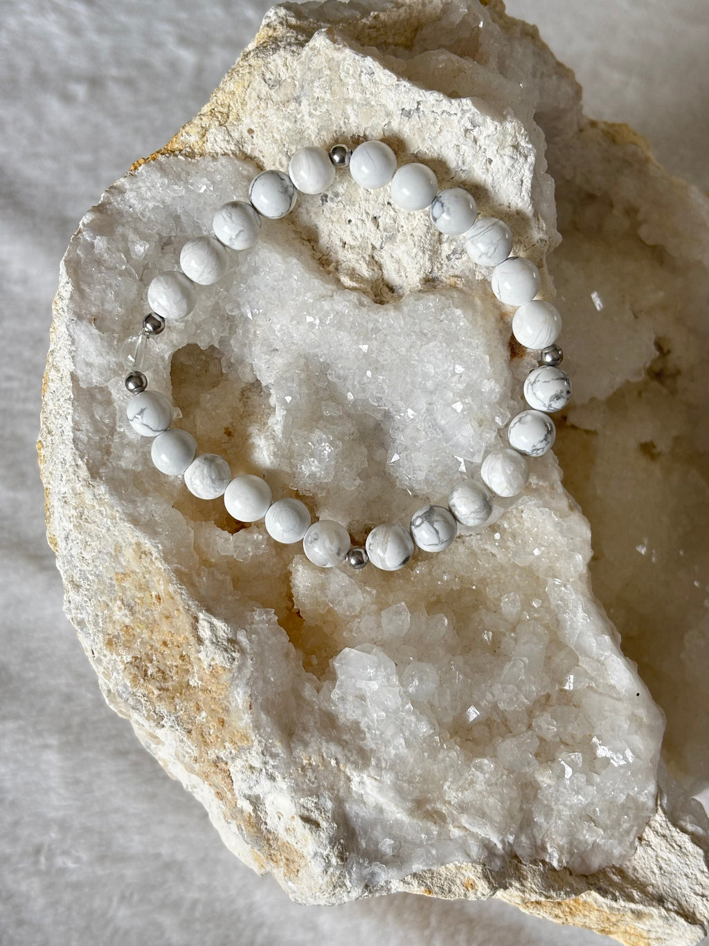 ☯ Apaisement ・Howlite Éveil de lumière