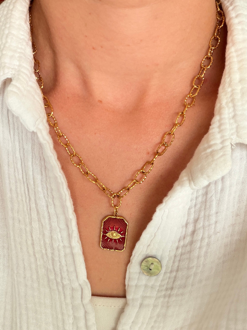 Collier ✧ Protection Éveil de lumière